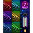 thumbnail image 4 of campanas de viento conmemorativas Campanas de viento LED que cambian de color al aire libre Campana de viento decorativa Campana de viento para terraza de jardín, cubierta, bolas de arroz de patio oso de fresa Hogar, 4 of 5