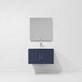 thumbnail image 5 of Geneva 30 in. W Navy Blue Vanity, White Quartz Top, Faucet Set, and 30 in. LED Mirror, 5 of 11