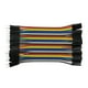 thumbnail image 1 of Cables de puente de tablero de pruebas surtido a opcional Cable multicolor - 40 piezas 10cm 40 piezas M 10cm DYNWAVEMX Cables de salto Dupont, 1 of 8