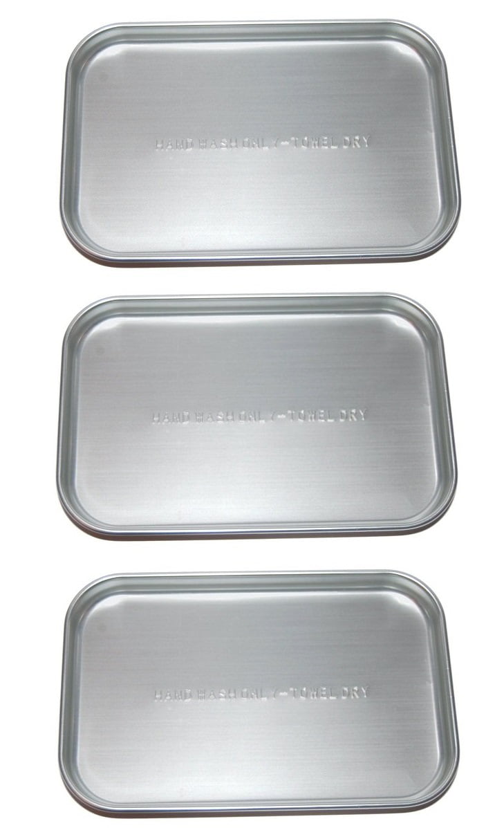 Aluminum Replacements 3 Pk Fits Ultimate Oven Kids Girls Easy-Bake Baking Pans 