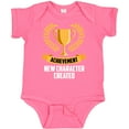 thumbnail image 3 of Inktastic Achievement Unlocked New Character Created White Text Boys or Girls Baby Bodysuit, 3 of 5