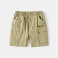 thumbnail image 3 of Shorts for Boys Boys Pants Boys Cargo Shorts Summer Casual Comfortable Lightweight Breathable Kids Toddler Pants For Outdoor Play, 3 of 5