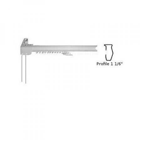 Kirsch Superfine Traverse Rod Left Draw 38 66 Wide Mpn