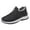 Gray, variant on Men's Winter Hiking Slip-on Sneakers High Top Thermal Sneakers Lightweight Outdoor Shoes Waterproof Thermal Fur Lined Booties Blue