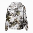 thumbnail image 5 of Staki Girl's Camo Hoodies Long Sleeve Hooded Sweatshirts Camouflage Pullover Tops 2-12Y(Light Gray,3-4 Years), 5 of 6