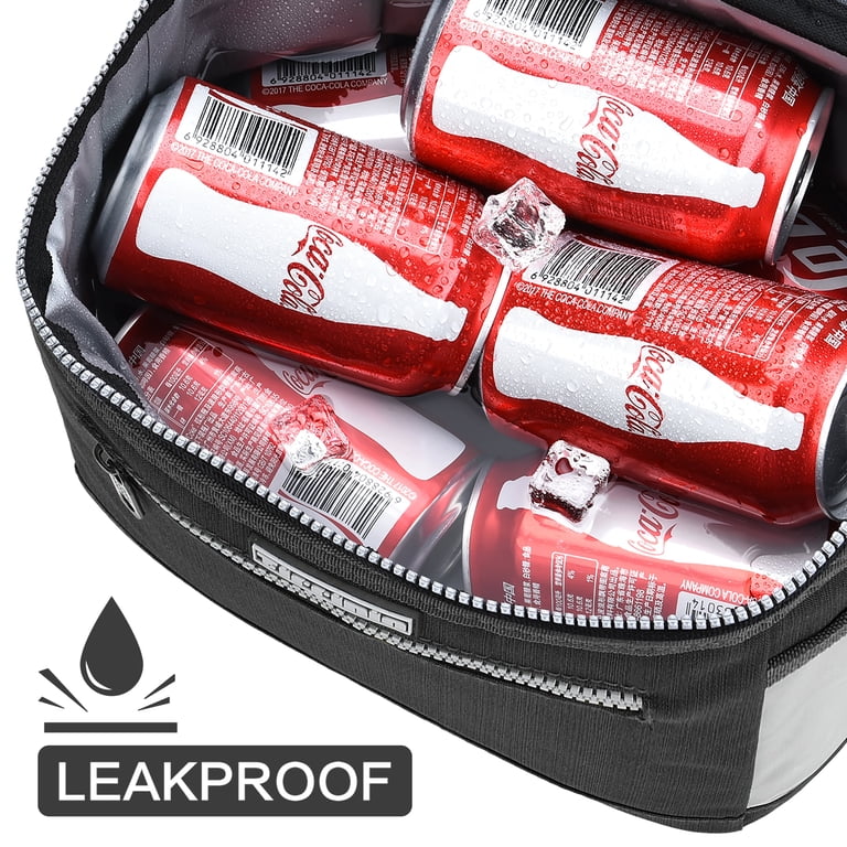 Flyingstar Insulated Lunch Bag, Leakproof, Brown photo 4