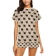thumbnail image 1 of Conjunto de pijama corto para mujer con estampado de Mastines Tibetanos LKS301, 1 of 4