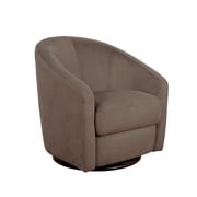 Babyletto Madison Swivel Glider in Slate Microsuede Fabric