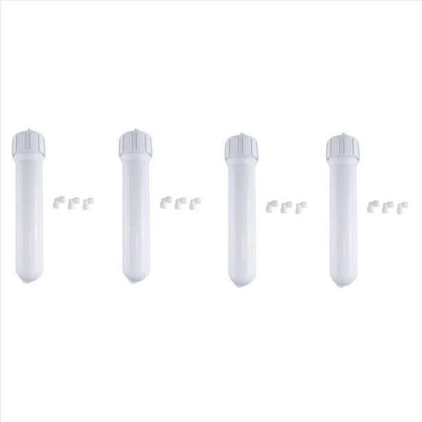 4X 1812/2012 ÓSmosis Inversa Carcasa de Filtro de Membrana 1/4 Enlaces Rápidos Piezas de Purificador de Agua de Cocina