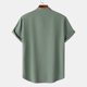 thumbnail image 5 of pstuiky camisetas de hombre, Camisa hawaiana informal de manga corta con cuello alto y botones para hombre ropa de hombre xxl, 5 of 6
