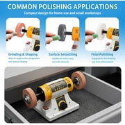 Bench Polisher, Variable Speed Buffer for Metal, Jade