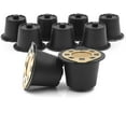 thumbnail image 1 of Lot de 9 Dosettes Réutilisables pour Nespresso, Tasses Filtrantes Rechargeables – Capsules de Tasse Simple Rechargeables avec Filtre à Café (Lot de 9 Doré), 1 of 4