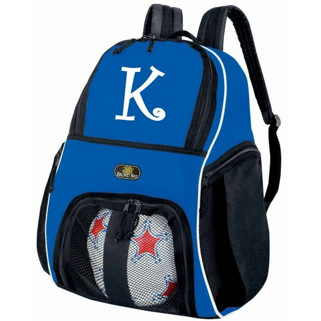 Broad Bay Personalized Soccer Backpack Monogrammed Ball Carrier Practice Gear Bag Top Soccer Gift Idea