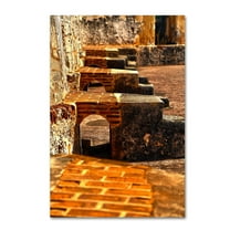 Trademark Fine Art "Castillo de San Felipe del Morro 10" Canvas Art by CATeyes