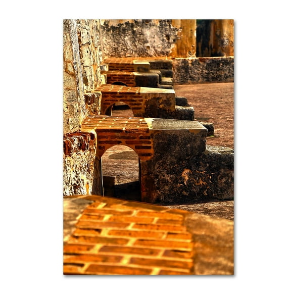 Trademark Fine Art "Castillo de San Felipe del Morro 10" Canvas Art by CATeyes