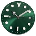 thumbnail image 1 of Esfera de reloj de 28,5 mm para modificación de movimiento NH36/NH35, elegante, verde luminoso, 1 of 8