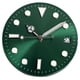 thumbnail image 1 of Esfera de reloj de 28,5 mm de repuesto para movimiento NH36/NH35, práctica y moderna, portátil. Verde, 1 of 8