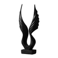thumbnail image 4 of NIBOLOG Bird Wing Statue Resin Figurine Sculpture Garden Office Home Desktop Decoration, 4 of 7