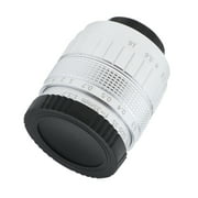 Angle View: TV TV Lens for C Mount Camera / CV Lens 35mmF / 1.7 Manual Focusing-Sliver