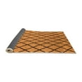 thumbnail image 2 of Ahgly Company Indoor Square Oriental Orange Industrial Area Rugs, 4' Square, 2 of 4