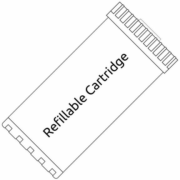 Big Blue 10-inch Empty Cartridge Shell