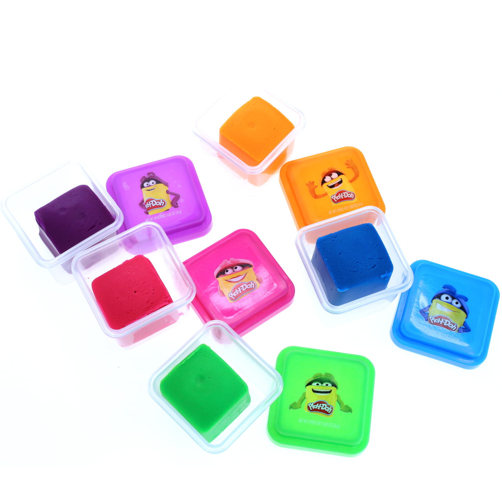 Townley Girl Play-Doh Bath Soap for Kids 5 Fabulous Colors of Moldable Soap 0.9 ounces each