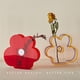 thumbnail image 5 of Florero moderno Estudio de decoración floral Windowshop Flower Holder Jardinera rojo, 5 of 8