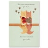 American Greetings Squirrel Anniversary Card with Glitter