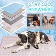thumbnail image 2 of Pet Cooling Mat Cooling Mat for Dogs | Extra Large Washable Dog Bed for Large Dogs | Cooling Pad for Dog Summer Pet Sleeping Mat 1 Pack 43 X 31 Inches, 2 of 8