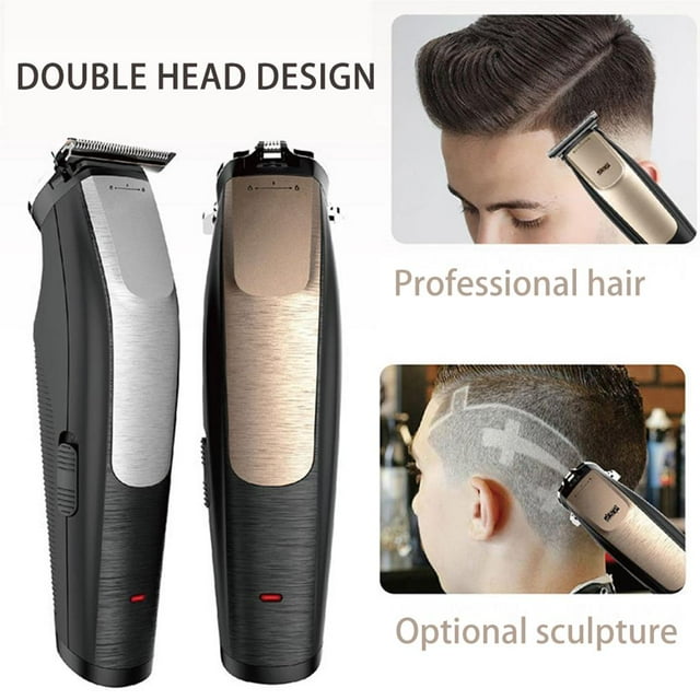 VONKY Tondeuse à Cheveux Électrique Sans Fil Rechargeable Kit de Coupe de Cheveux Doré