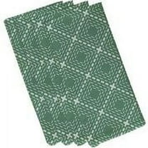 Simply Daisy 19" x 19" Dots and Dashes Geometric Print Napkin (Set of 4)