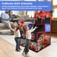 thumbnail image 4 of Juego de canasta de baloncesto doble para niños M SANMERSEN con marcador LED, 4 of 9