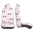 thumbnail image 4 of Fotbe Cute Panda Pattern Automotive Seat Covers for Cars Trucks and SUVs – Car Seat Covers for Front Seats,Protective Seat Covers,Vehicle Seat Covers, Set of 2, 4 of 9