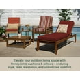 thumbnail image 3 of Stripe Brick Highback Dining Chair Cushion, 3 of 8