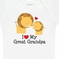 thumbnail image 4 of Inktastic I Love My Great Grandpa Boys or Girls Baby Bodysuit, 4 of 5