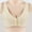 Khaki, variant on Women's Comfortable Cotton Bra - Pink, Size 38, Front Closure, Hypoallergenic, Breathable Soft Fabric for Sensitive Skin & Everyday Wear