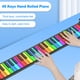 thumbnail image 4 of Almohadilla De Piano De Mano, Almohadilla De Piano Portátil De Silicona 49 Teclas Coloridas 8 Tonos 6 Canciones De Demostración Recargables Para El Hogar, 4 of 7