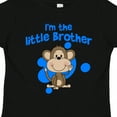 thumbnail image 4 of Inktastic I'm the Little Brother with Cute Monkey Boys Toddler T-Shirt, 4 of 5