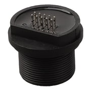 E13 Waterproof Connector Network Switch Coupler Threaded Pcb Female Socket Ip67