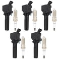 thumbnail image 5 of ECCPP UF497 5 ignition coils with 5 iridium Spark Plugs for Chevrolet for Hummer Colorado Canyon H3 H3T L5 3.7L 2007 2008 2009 2010 2011 2012 12496547 12612369 UF497, 5 of 6