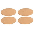 thumbnail image 4 of KONTONTY 40Pcs Wooden Slices Lightweight Oval Cutouts for Craft Projects and Decorations, 4 of 5