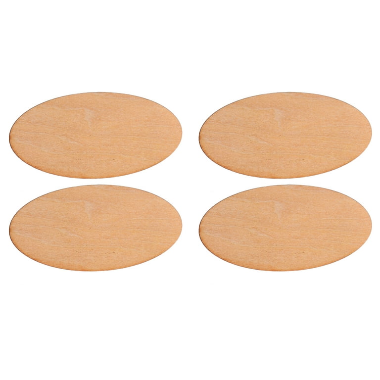 MILISTEN 60pcs Pieces Oval Wood Trim Cardboard Cones for Crafts Wooden –  WoodArtSupply