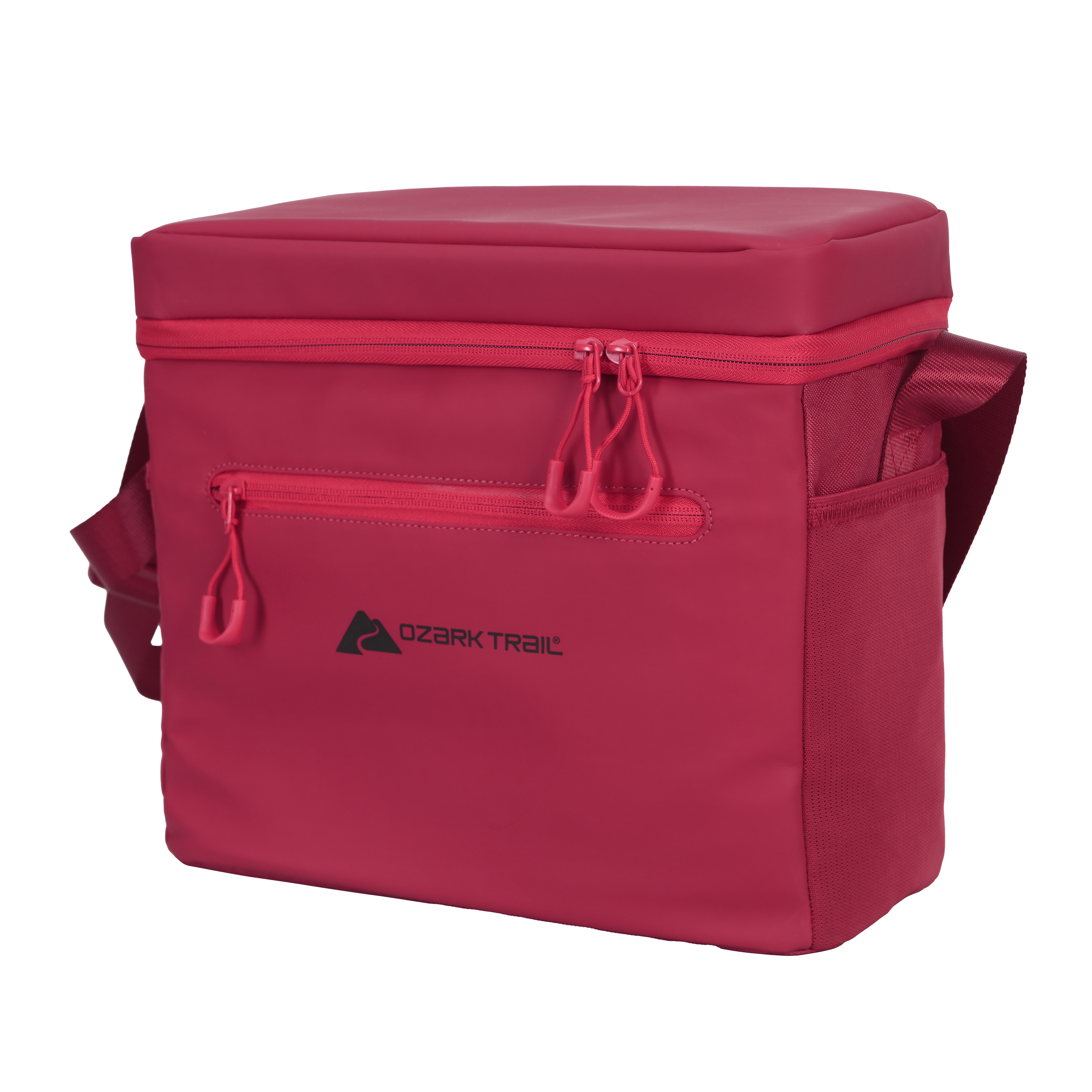 Enfriador de Lados Suaves para 12 Latas con Forro Duro Extraíble Ozark Trail, Rojo 5