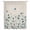 CadetBlue Cyan Beige, variant on Turquoise Floral Butterfly Sheer Curtains 108" Extra Long, Spring Rustic Botanical Flowers Light Filering Curtains, Privacy Drapes Simi Floor to Veiling Curtain for Living Room Window Treatment