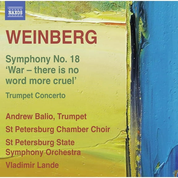 Weinberg - Sym 18 - Music & Performance - CD