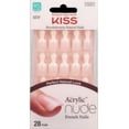 thumbnail image 1 of Kiss Products Acrílico, uñas francesas desnudas individuales, N1 64266 KAN01 individuales francesas desnudas, 28 unidades (KAN01GT), 1 of 6