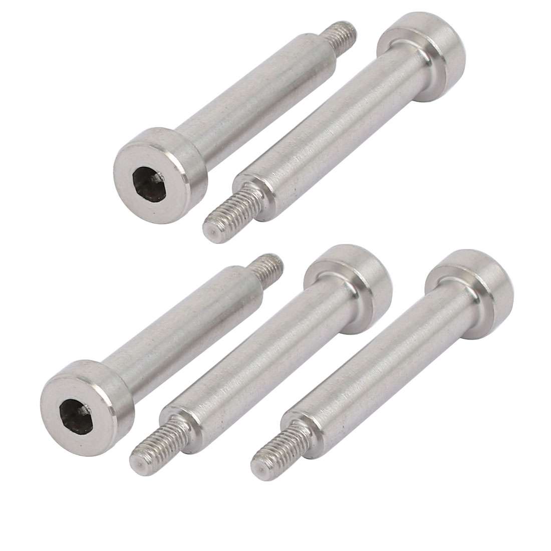 5pcs Hex Socket Shoulder Bolt 5mm Shoulder Dia 25mm Shoulder Length M3