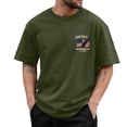 thumbnail image 5 of Ramiter Men's American 250Th Anniversary Print Casual T-Shirt America 250 Years USA 1776 2026 Shirt(AG,M), 5 of 6