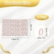 thumbnail image 2 of 4 Hojas de Calcomanías de Números 0.39" Calcomanías de Números Mini 3D Autoadhesivas de Aleación (Oro Rosa), 2 of 7