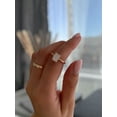 thumbnail image 6 of 2.00Ct Elongated Cushion Cut Moissanite Engagement Ring, Hidden Halo & Double Claw, 10K White Gold, 6 of 7